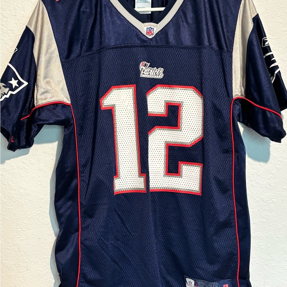Tom Brady New England Patriots Reebok Football Jersey Authentic NFL XL 12 -18-20
